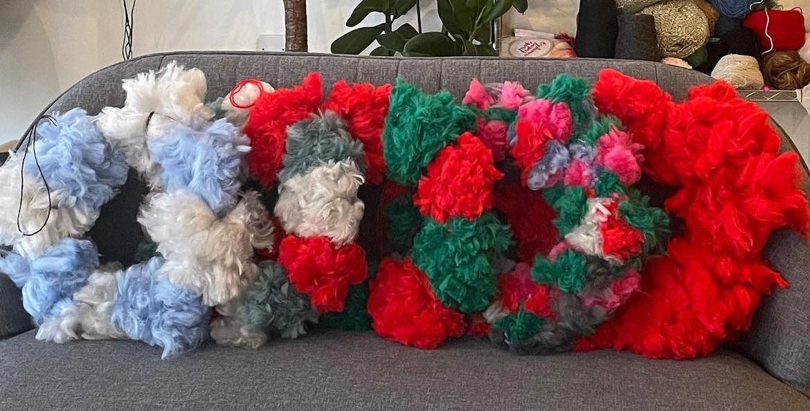 Pom Pom Wreath Workshop