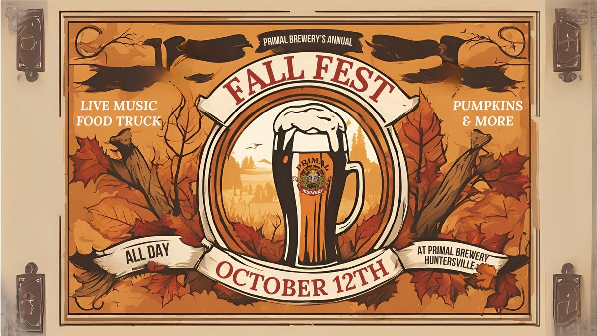 Primal Brewery Annual Fall Fest