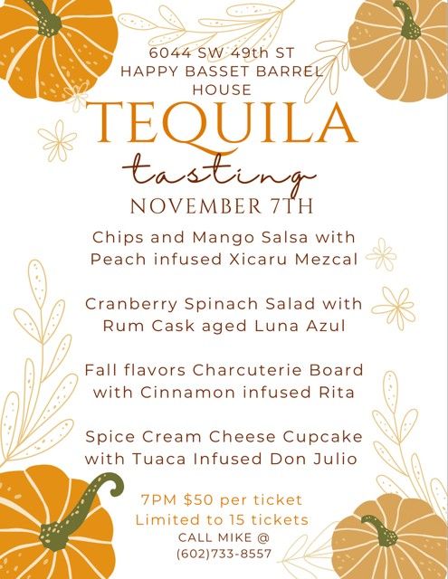 Tequila Tasting Event