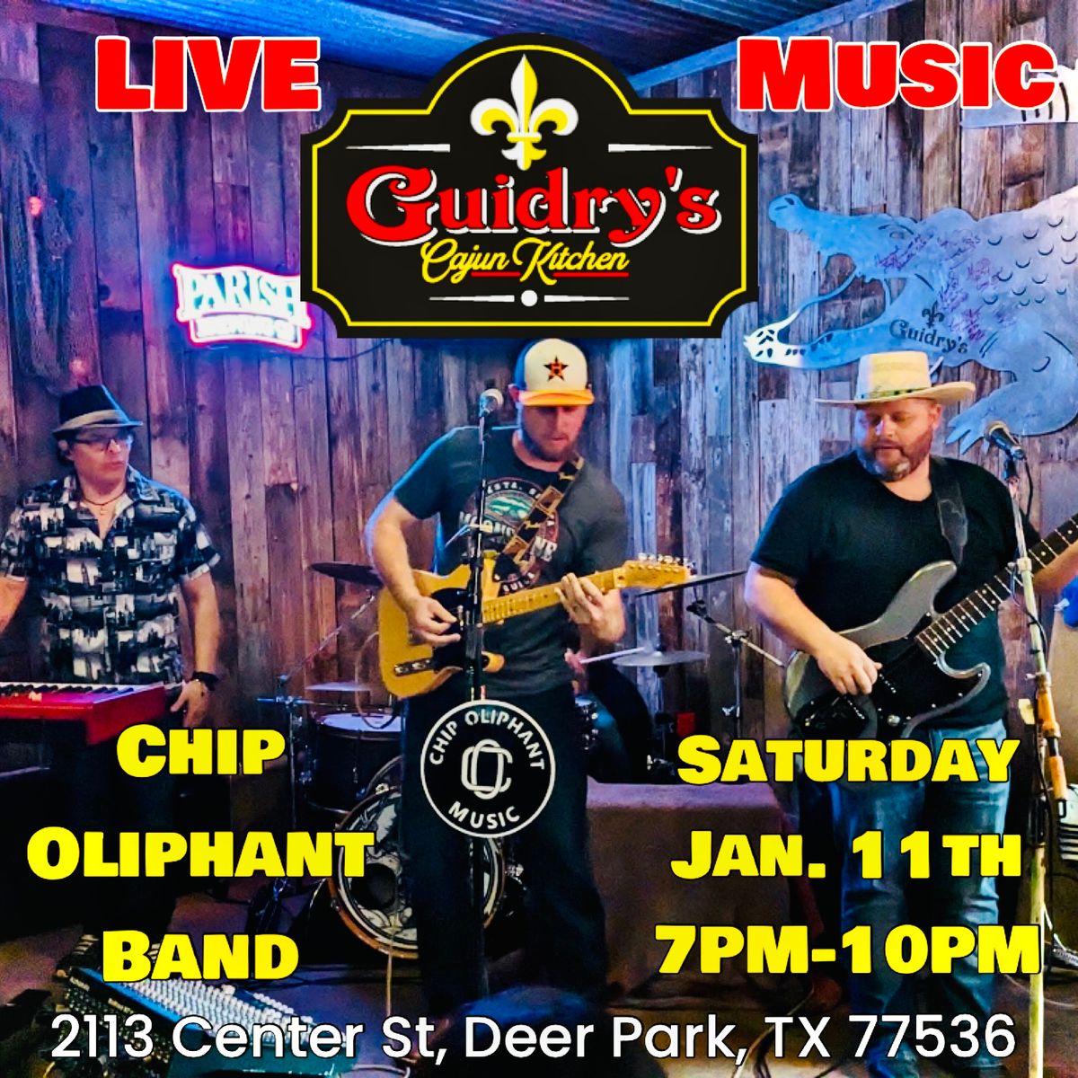 Chip Oliphant Band at Guidry\u2019s 