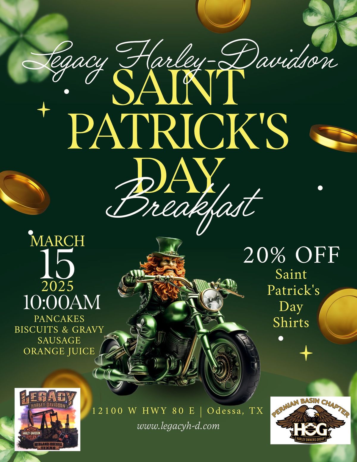 Saint Patrick\u2019s Day Breakfast & Blood Drive