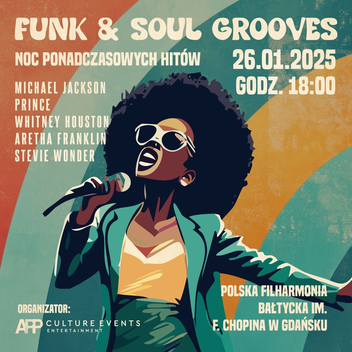 Funk&Soul Grooves - Noc Ponadczasowych hit\u00f3w!