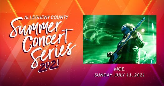 Moe Summer Concert Series Hartwood Acres Amphitheater Fox Chapel 11 July 2021