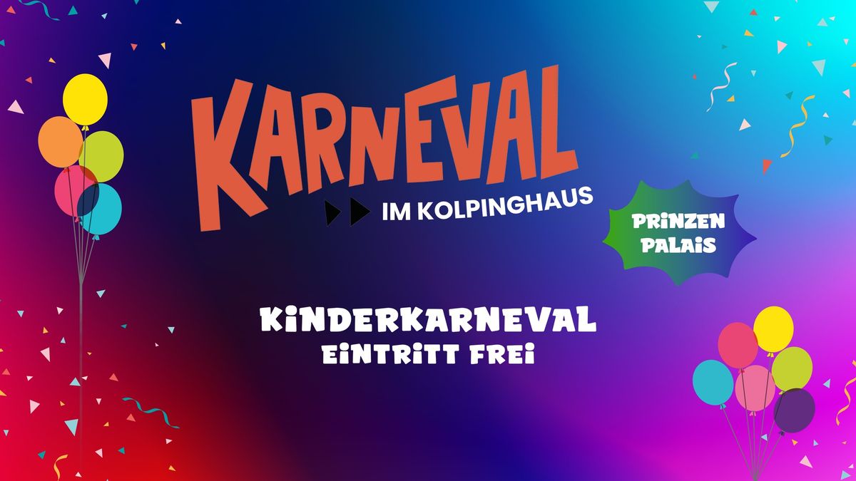 KINDERKARNEVAL \ud83c\udf8a