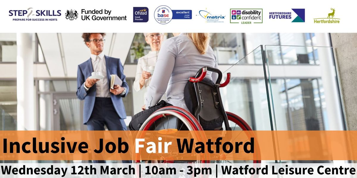 Step2Skills Inclusive Job Fair - Watford