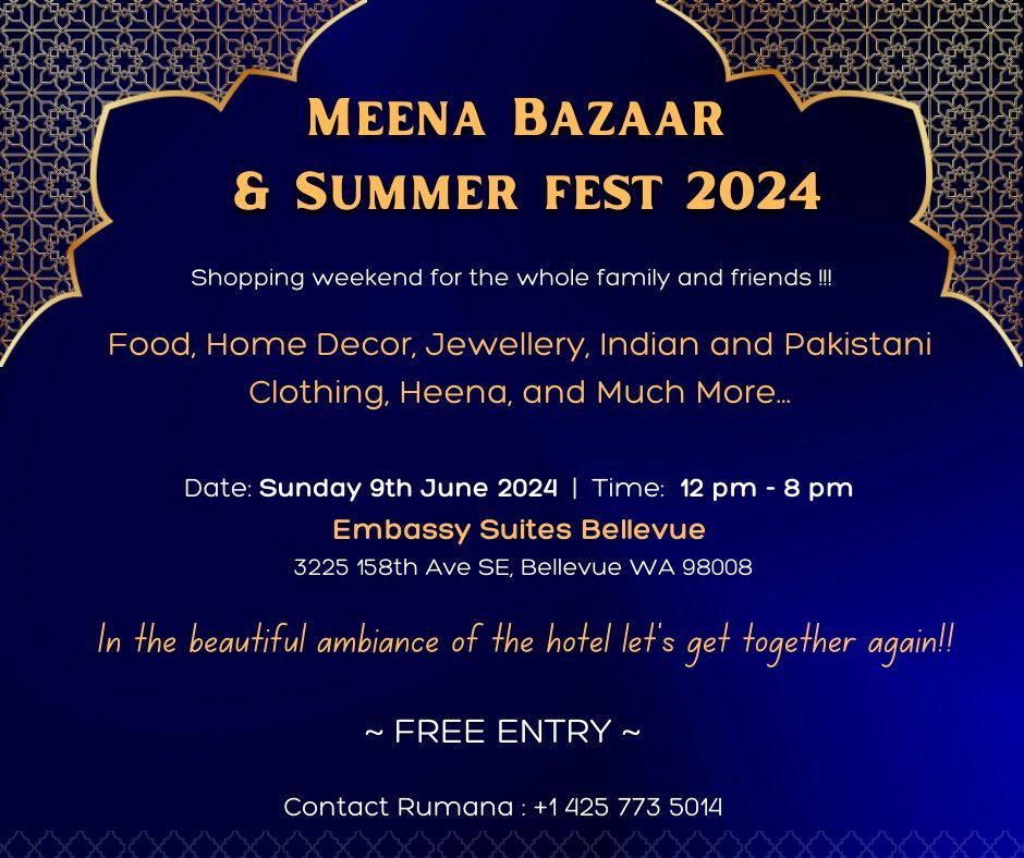 Meena Bazaar & Summer Fest 2024