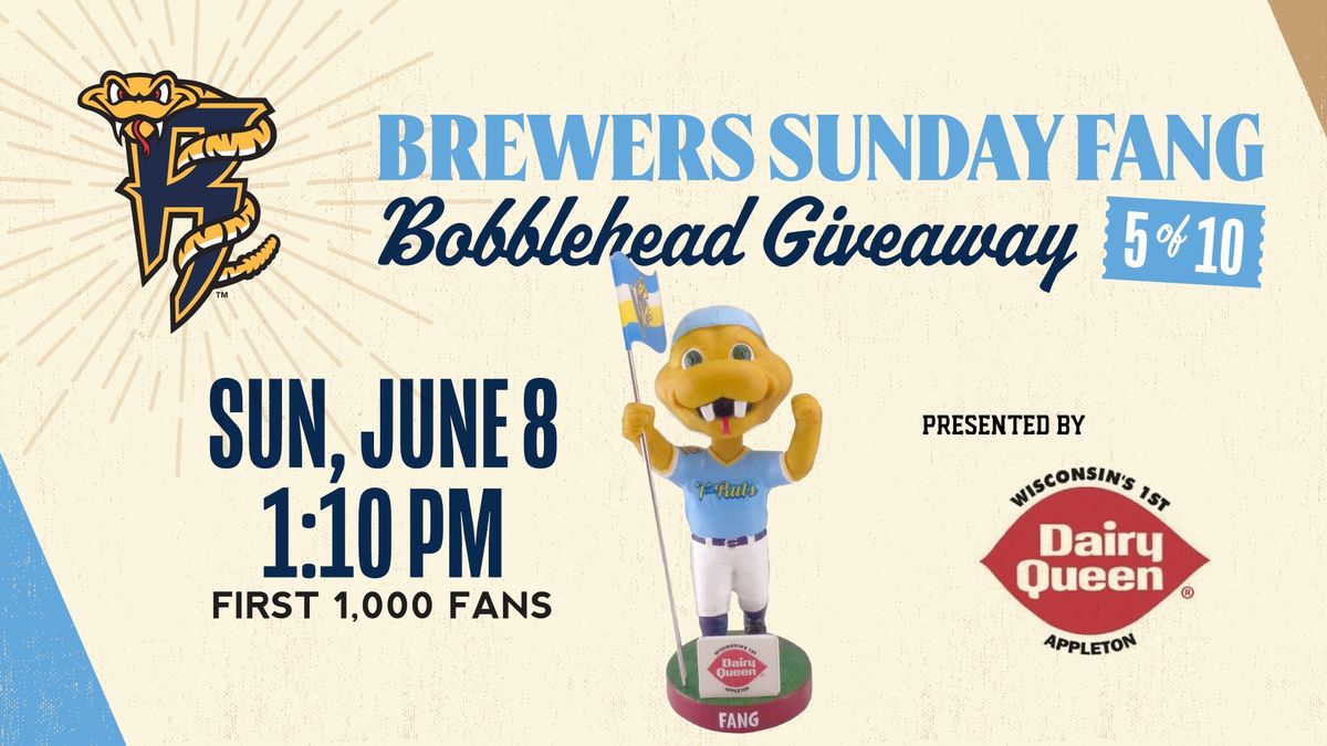 Brewers Sunday Fang Bobblehead