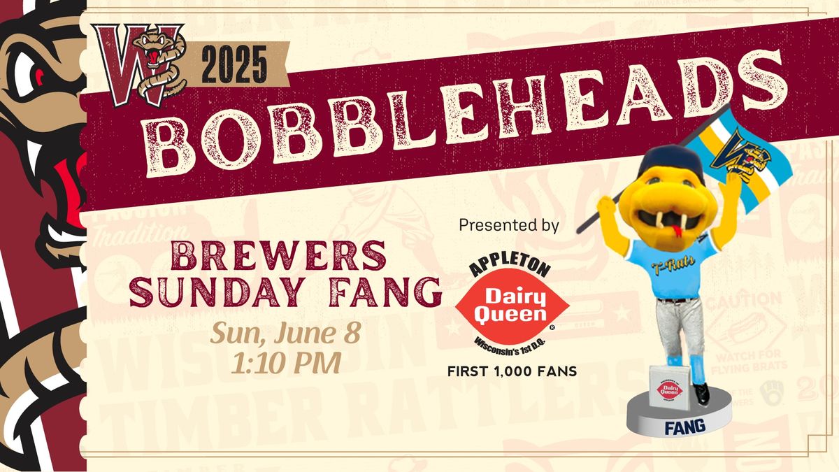 Brewers Sunday Fang Bobblehead