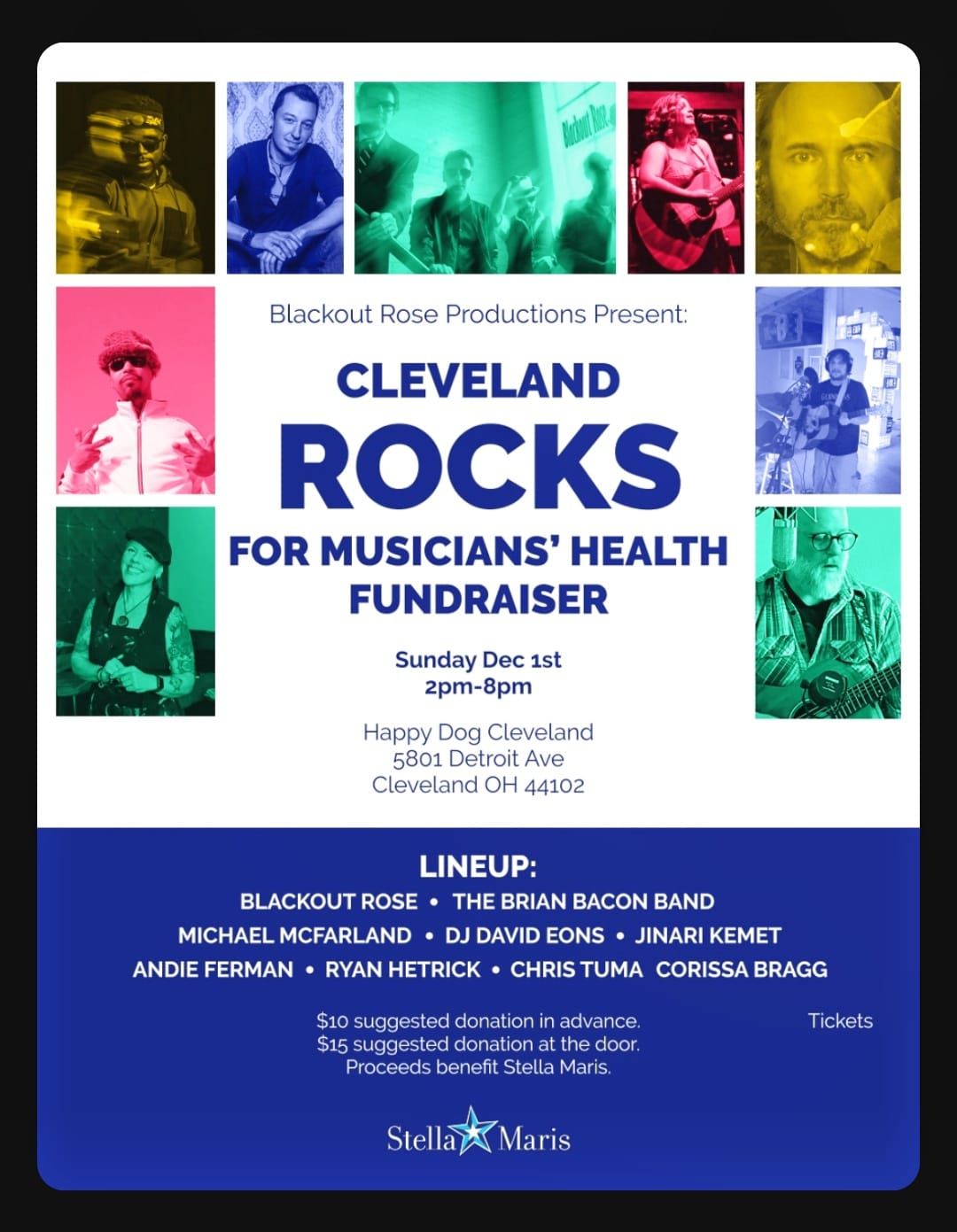 Cleveland Rocks for Musicians' Mental Health!