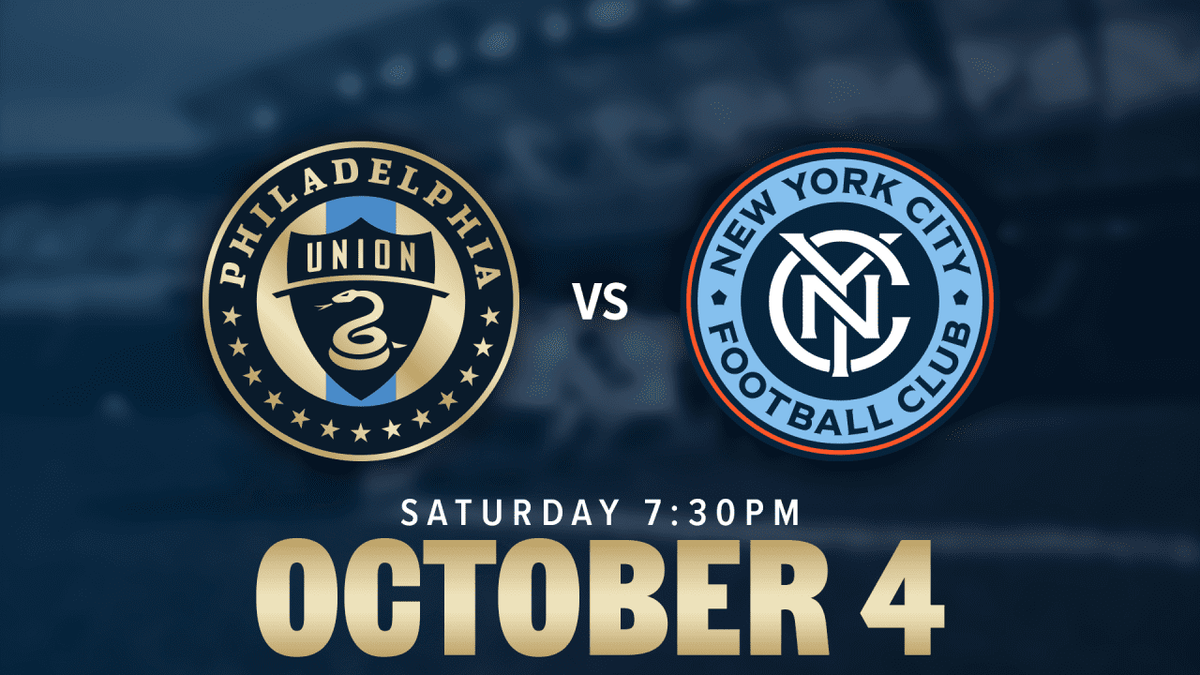 New York City FC at Philadelphia Union