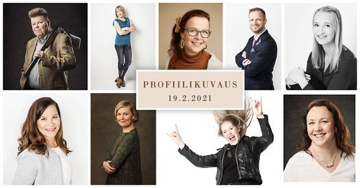 Profiilikuvauspäivä, Studio Torkkeli Oy, Tampere, 19 February 2021