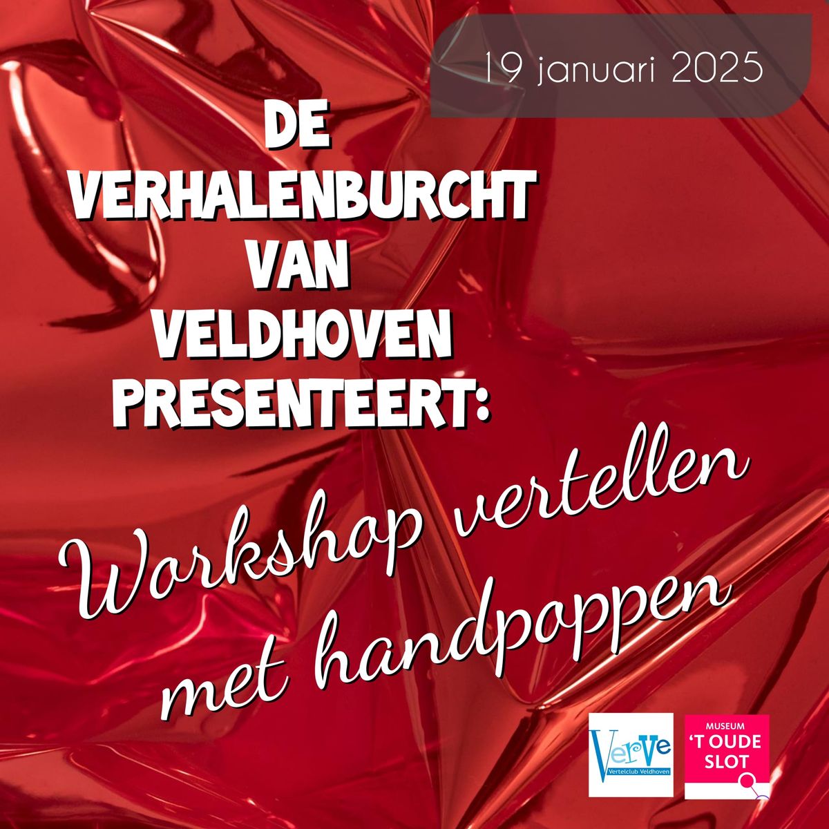 De Verhalenburcht van Veldhoven | Workshop vertellen met handpoppen