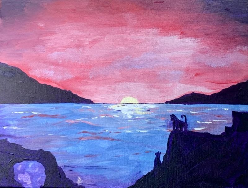 Purr, Paint, Sip Art Class with Kitties, Purrfect Day Cat Cafe