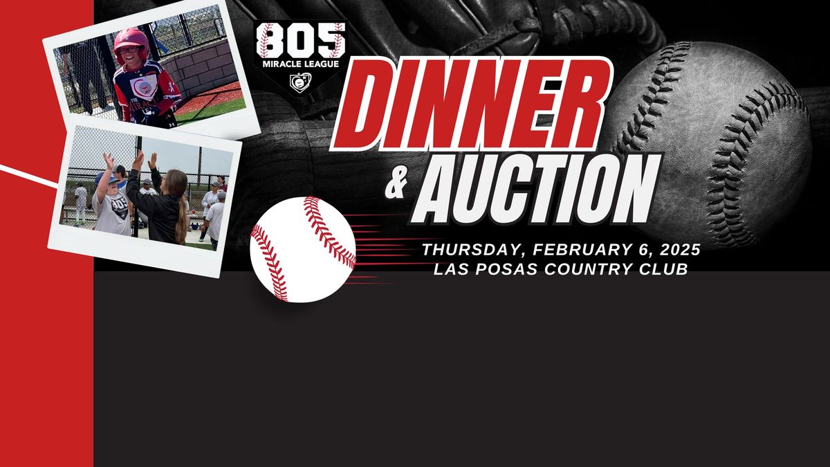 Miracle League of the 805 Dinner and Auction