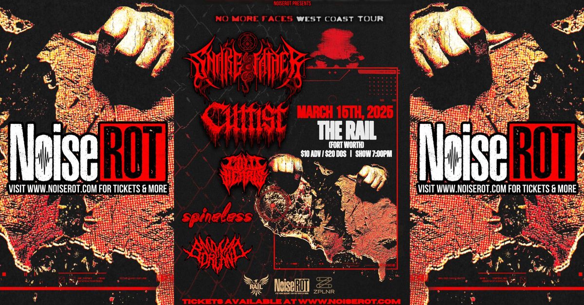 [3\/15] No More Faces West Coast Tour ft. Snake Father | The Rail