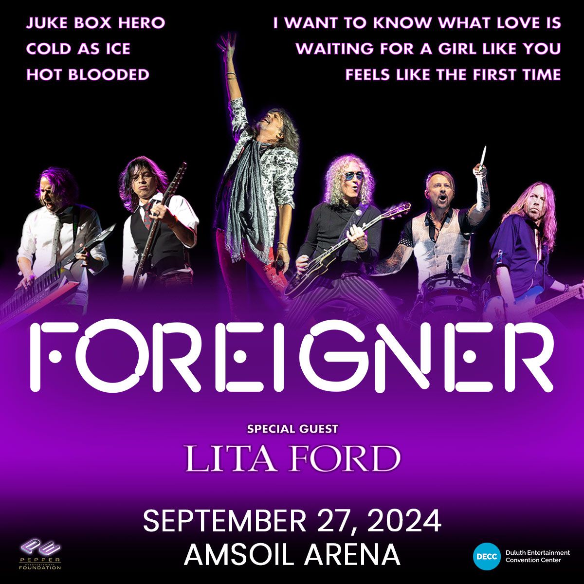 Foreigner with Lita Ford