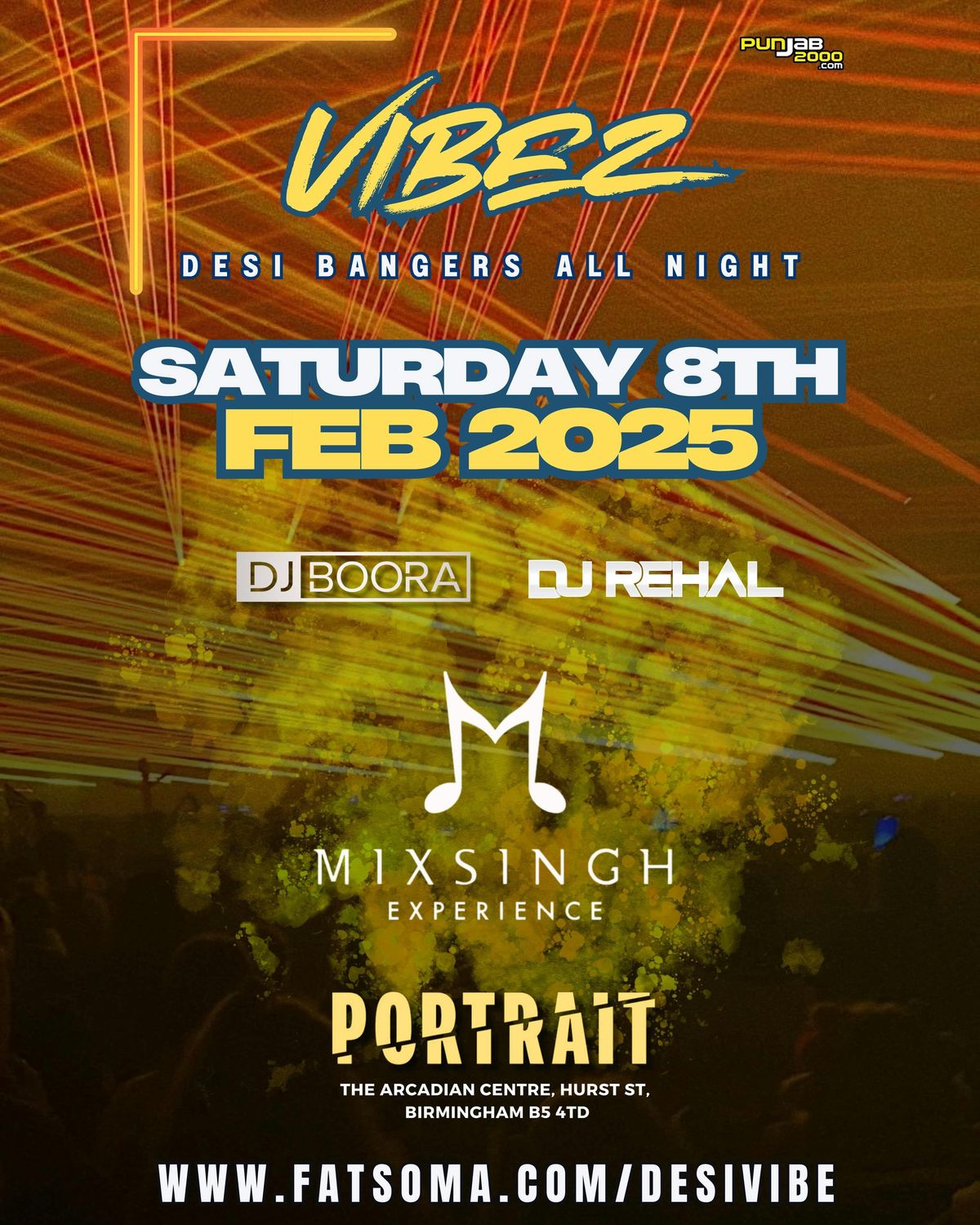 DESI VIBE - MIX SINGH , DJ REHAL , DJ DEE &amp; DJ BOORA LIVE