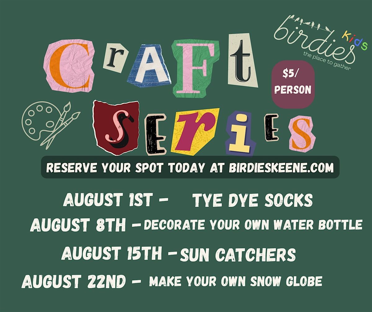 Kids Craft Series- Tie Dye Socks!