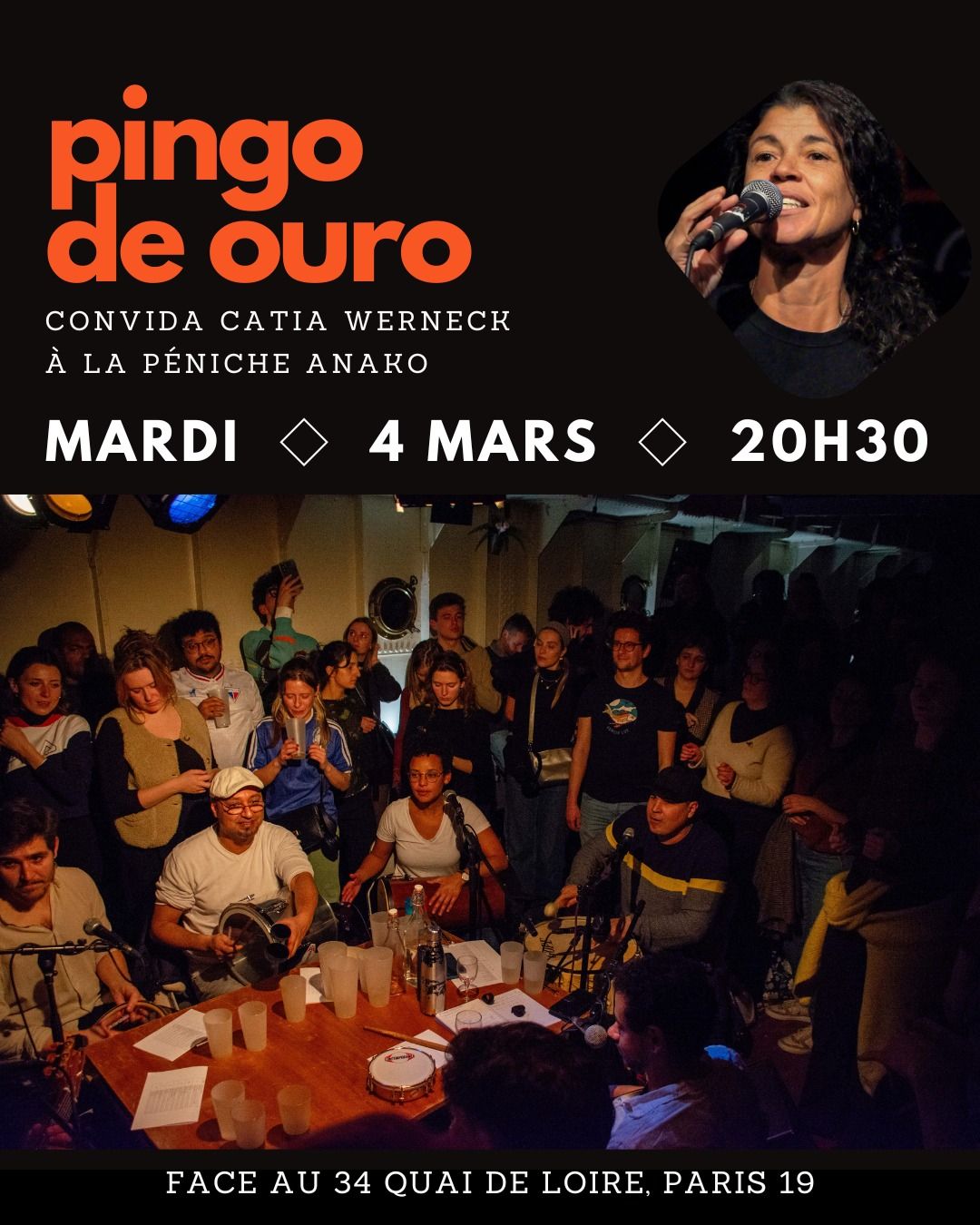 Pingo de Ouro convida Catia Werneck