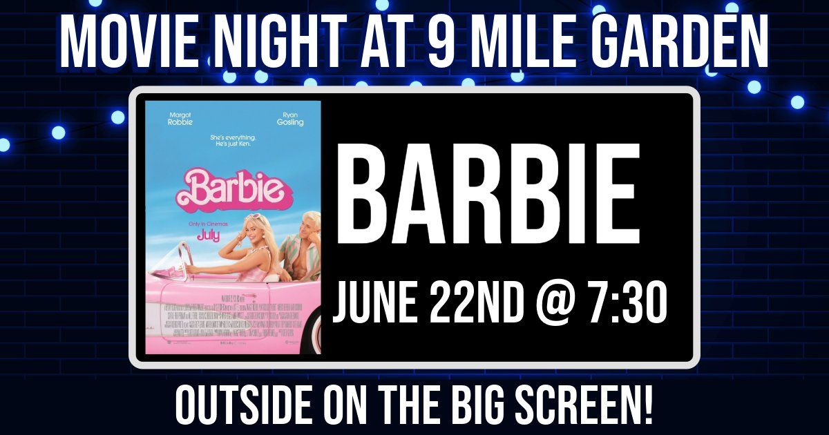 Barbie - Movie Night on the Big Screen