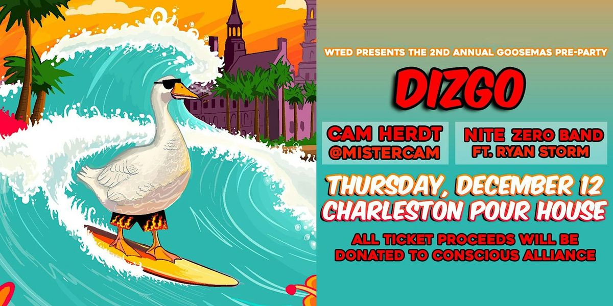 Dizgo w\/ Cam Herdt (@mistercam) & Nite Zero Band ft. Ryan Storm at Charleston Pour House