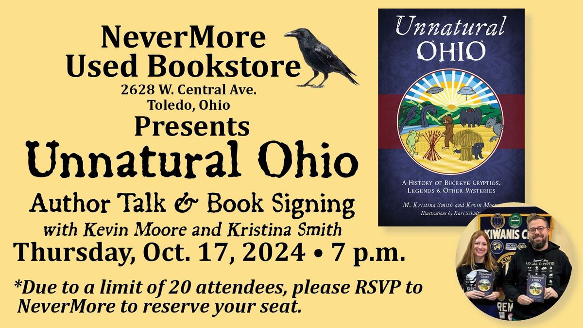 Author talk and book signing 