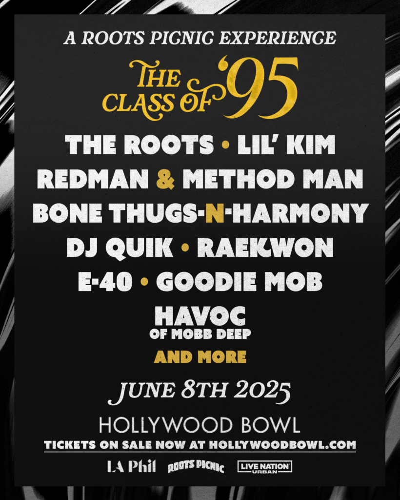 The Roots Picnic with Lil Kim, Redman & Method Man, Bone Thugs-N-Harmony and more