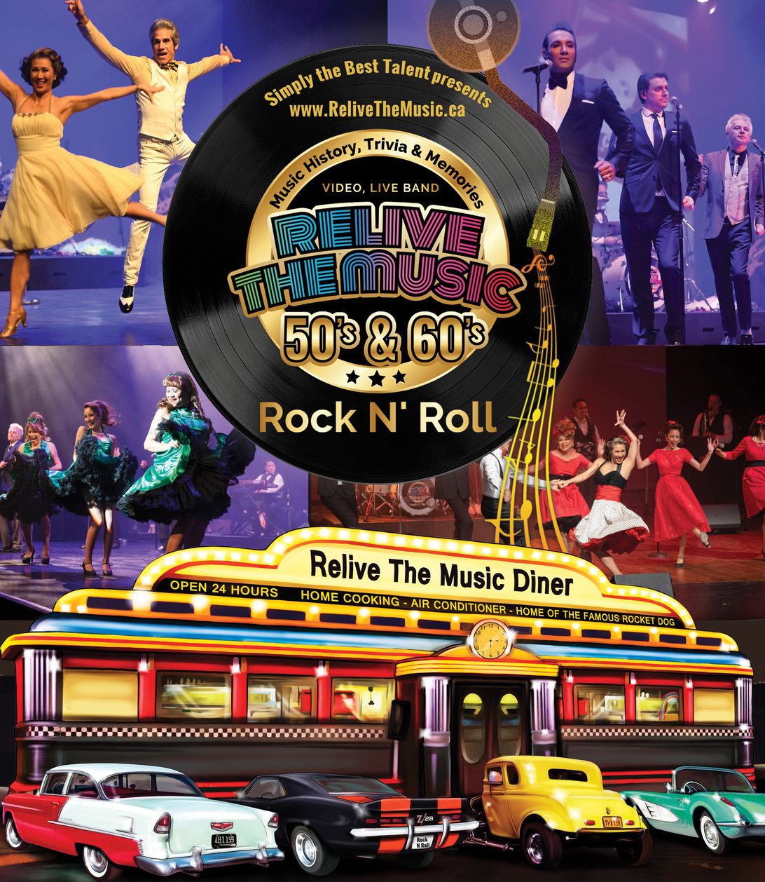 Relive The Music 50s & 60s Rock n Roll Show