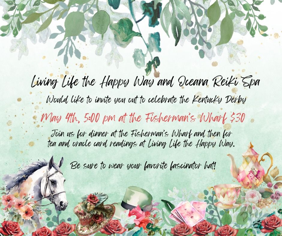 Kentucky Derby Dinner and Oracle Card and Tea Event