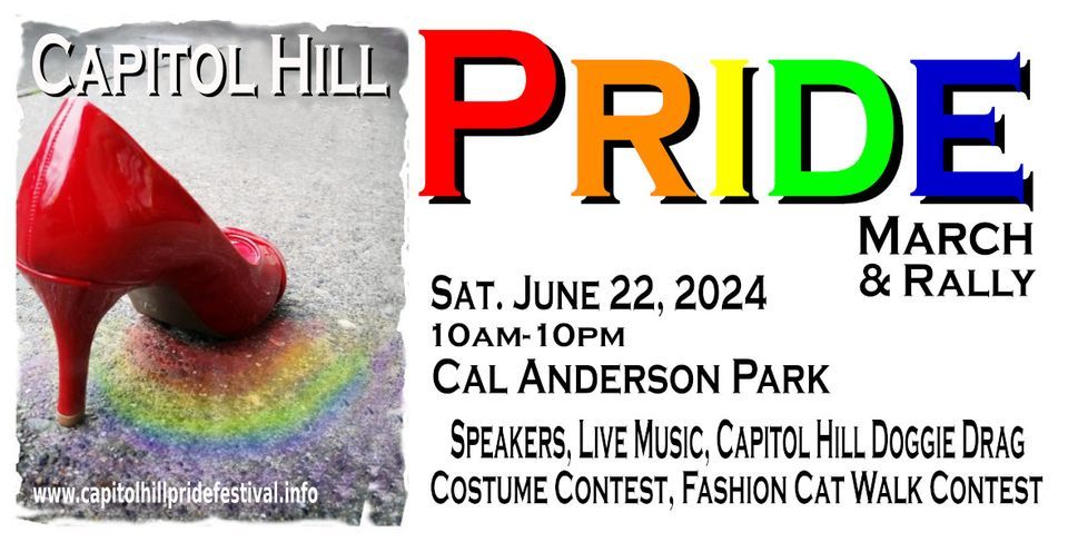 Capitol Hill Pride March & Rally 2024