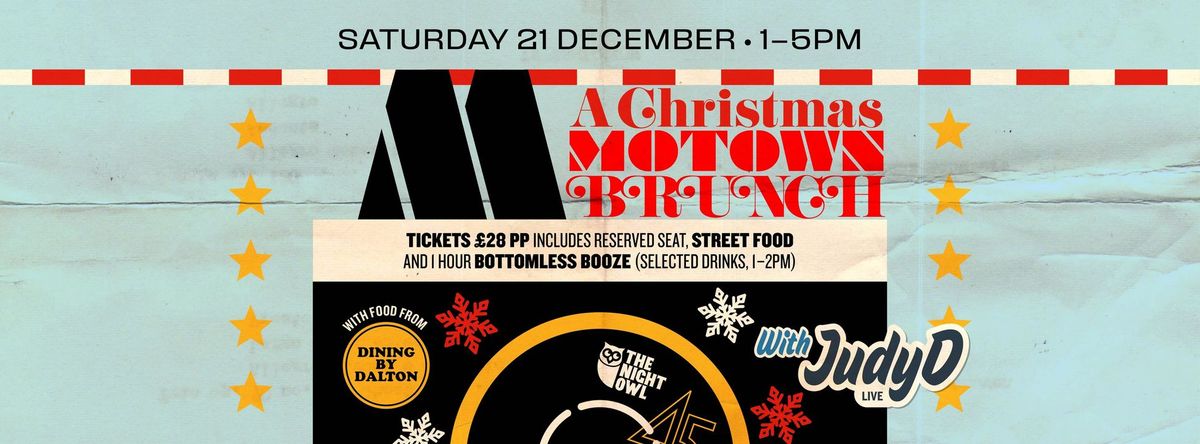 Motown Christmas Brunch with Judy D at The Night Owl