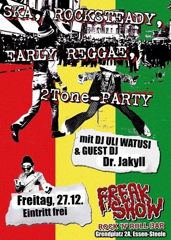 Ska Rocksteady Early Reggae 2Tone-Party