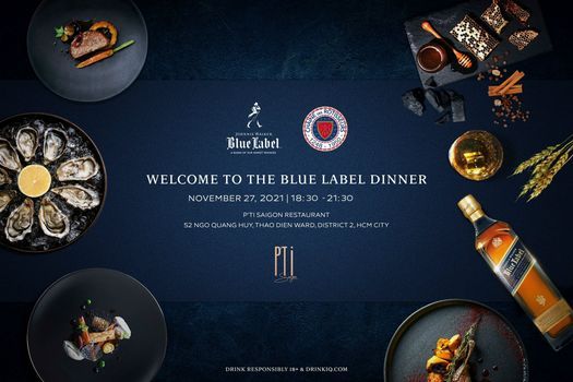 The Blue Label Dinner (Festive D\u00eener Amical en Bleu)