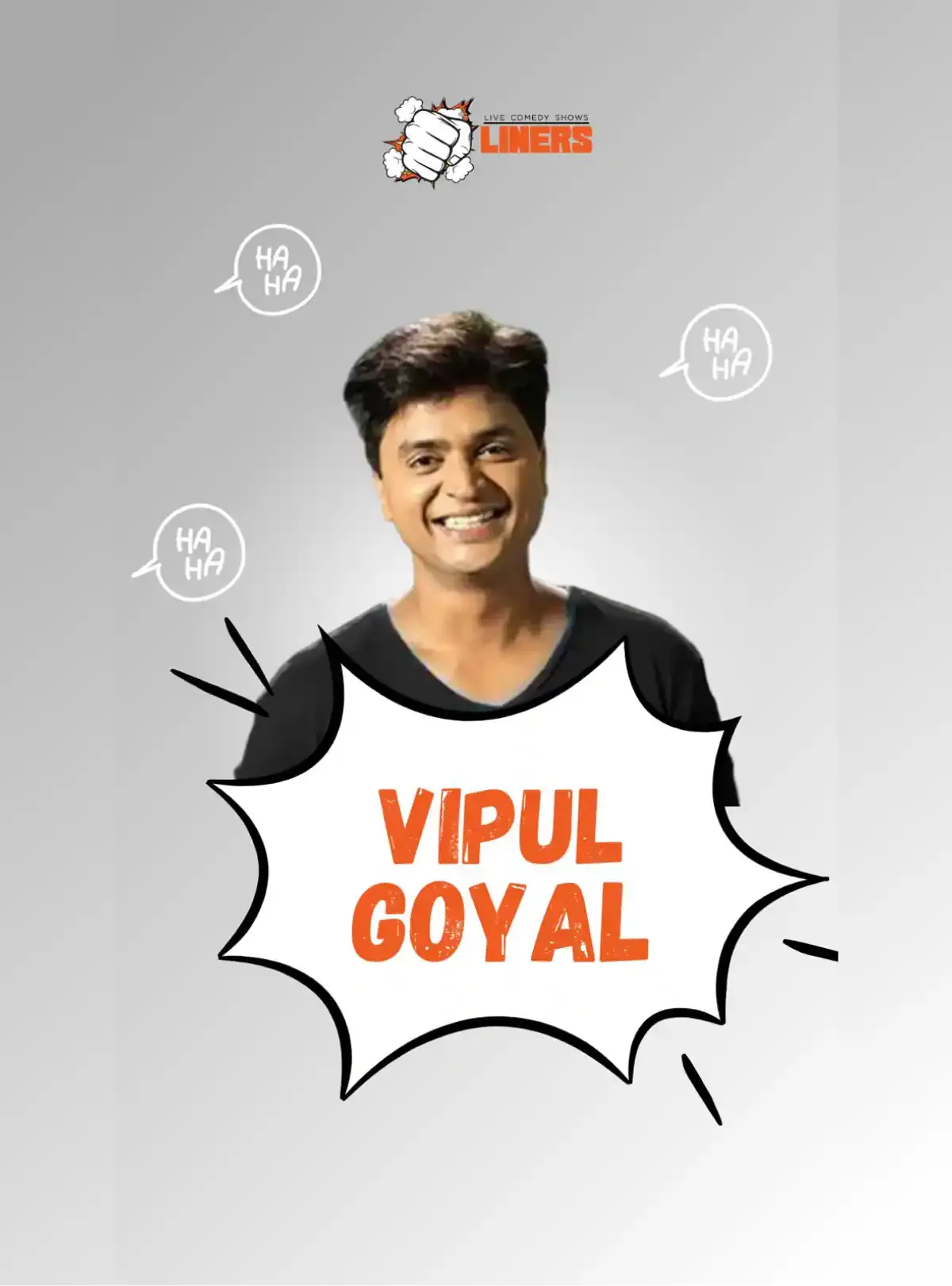 Punchliners Comedy Show ft. Vipul Goyal Comedy event Tickets Delhi NCR