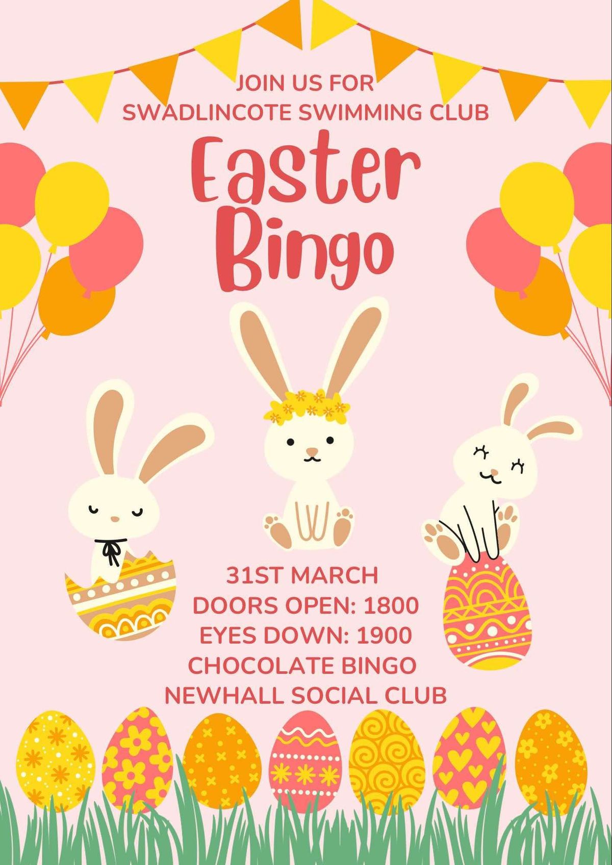 Easter Chocolate Bingo