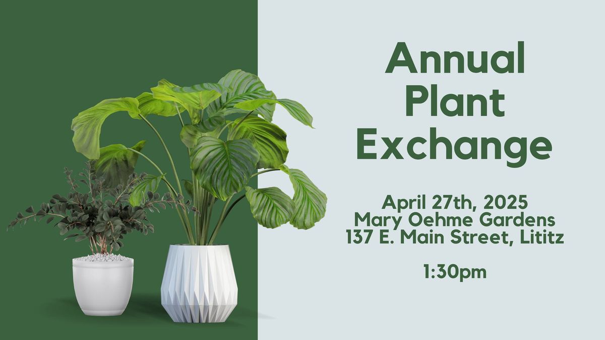 Annual Plant Exchange 