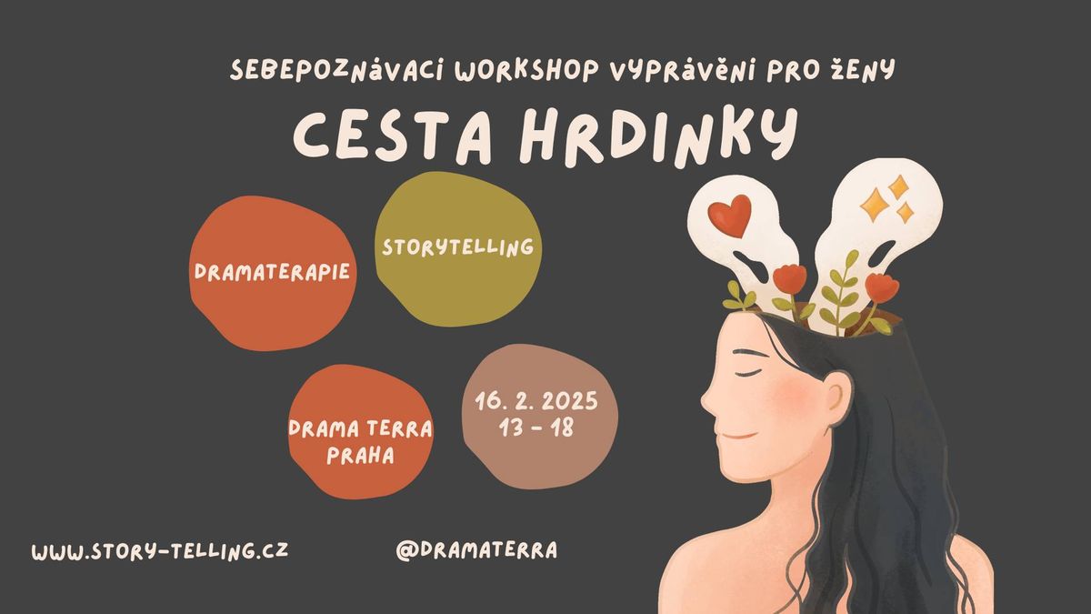 Cesta hrdinky \u2013 sebepozn\u00e1vac\u00ed workshop vypr\u00e1v\u011bn\u00ed pro \u017eeny