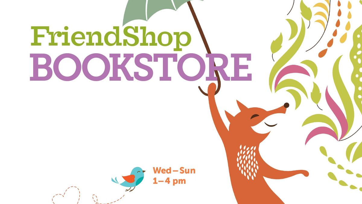 FriendShop Bookstore | Members\u2019 Half-Price Sale | Aug 14\u201318