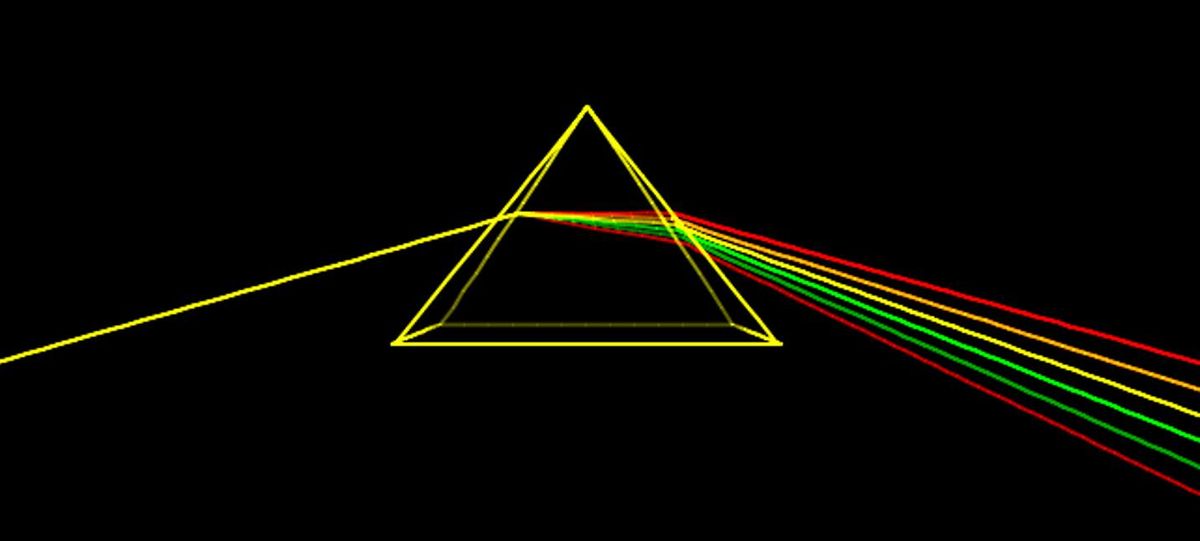 Laser Pink Floyd's Dark Side of the Moon.