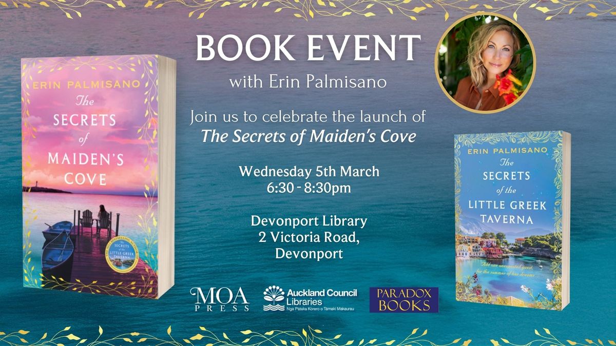 Erin Palmisano - Book Event - The Secrets of Maiden's Cove