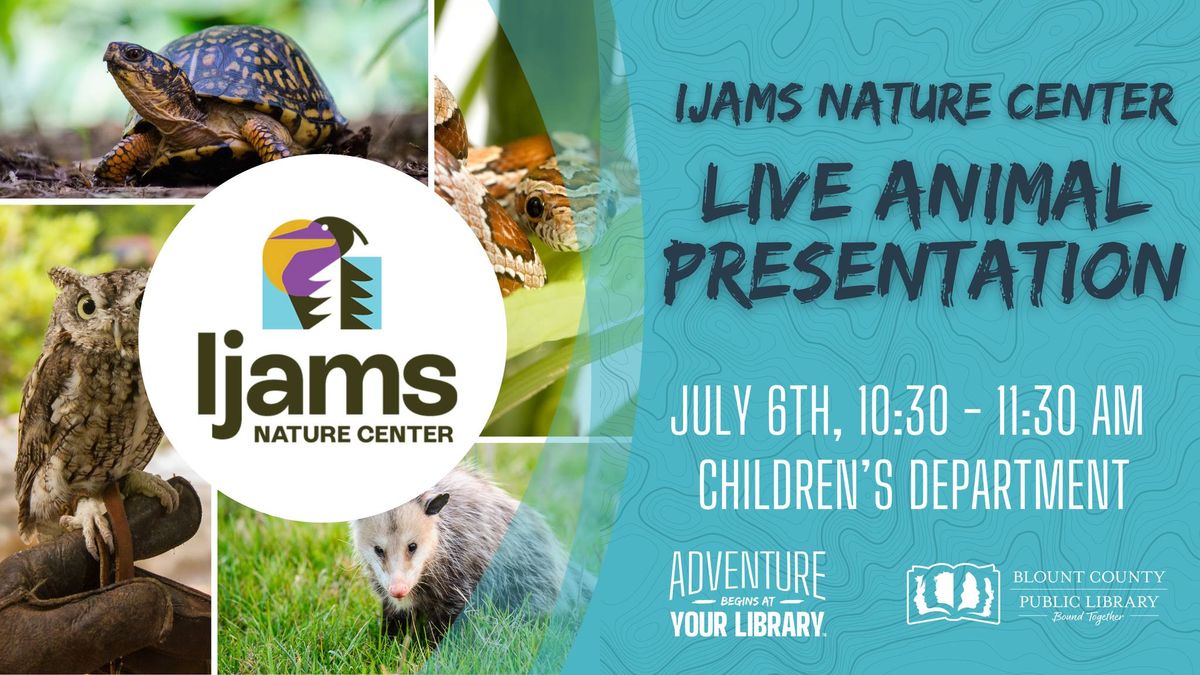 Ijams Live Animal Presentation
