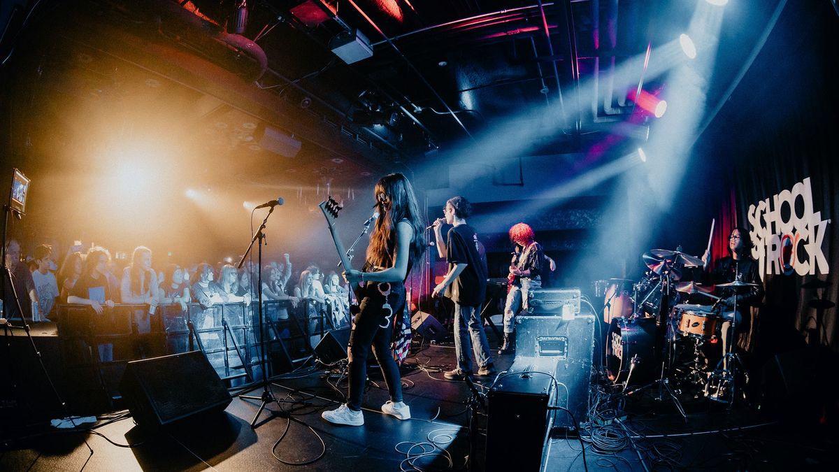 School of Rock at the 101st Annual New York Stock Exchange Christmas Tree Lighting