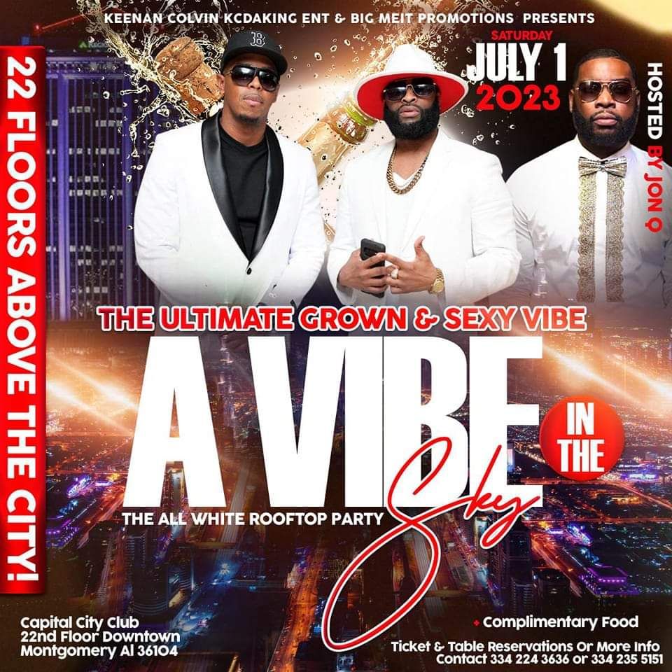 " A Vibe In The Sky" The All White Rooftop Party 