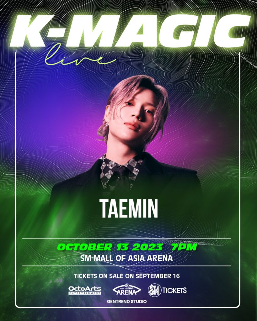 TAEMIN at Dolby Live at Park MGM
