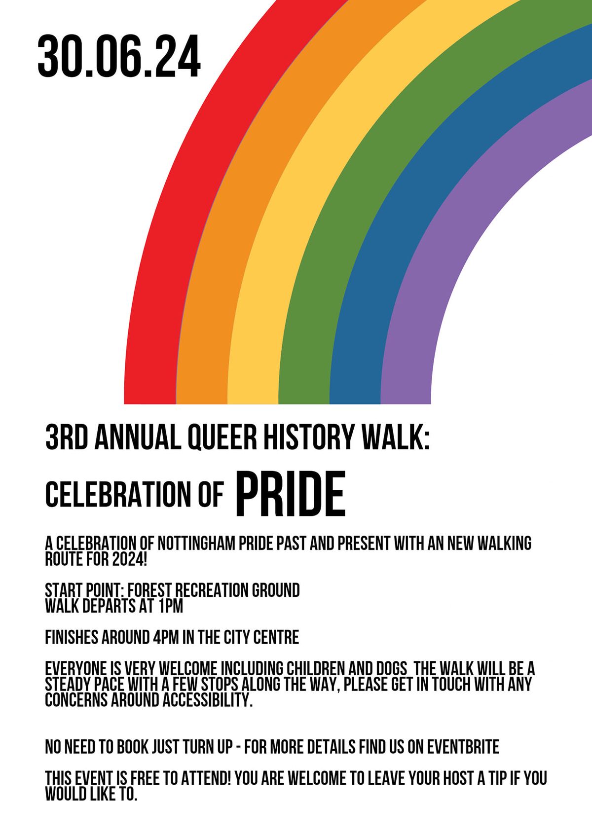 3rd Annual Queer History Walk - Celebrating PRIDE