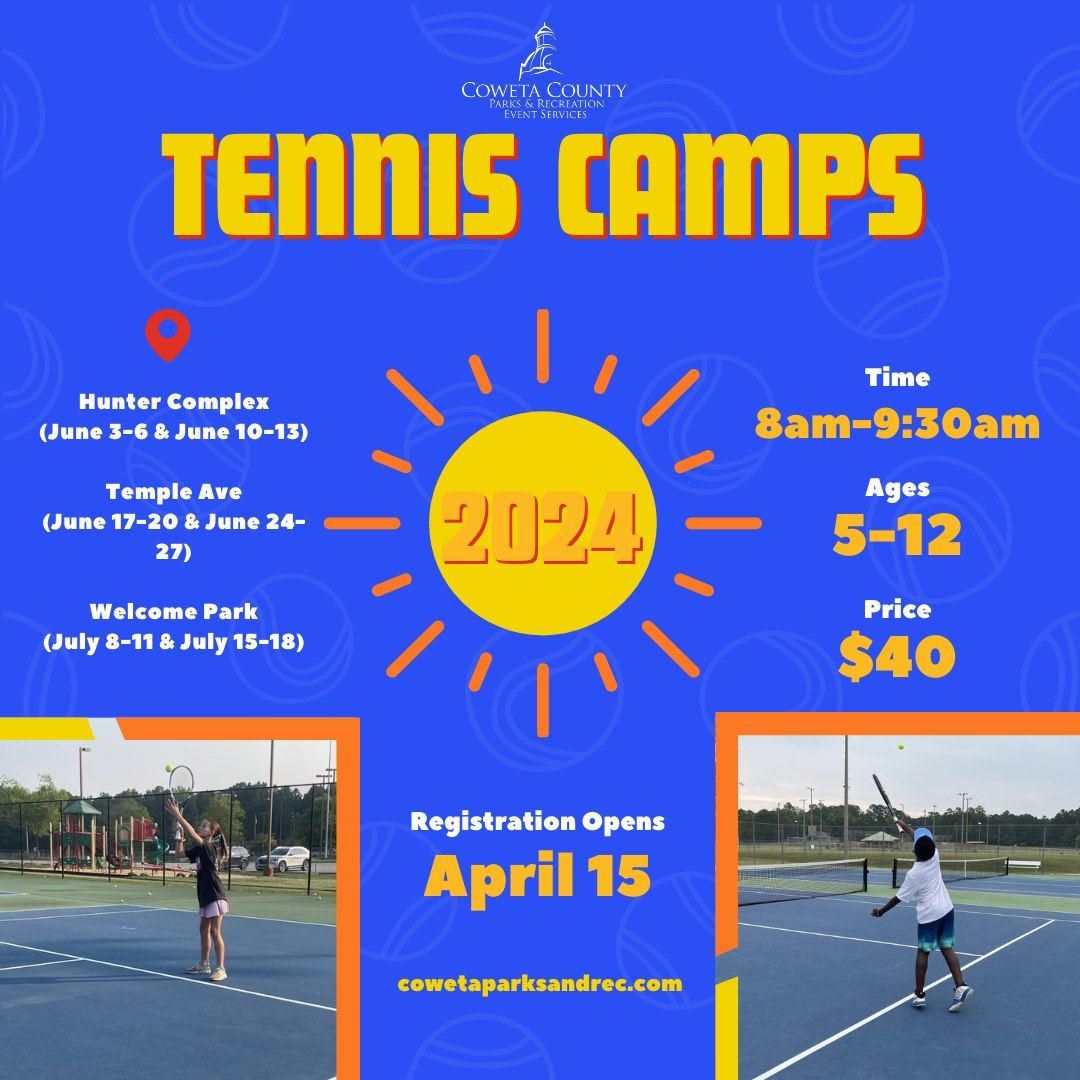 Tennis Camp: Temple Ave #1 (Ages 5-12)