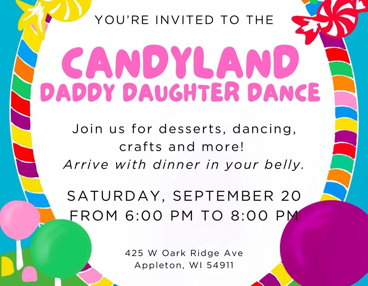 Daddy Daughter Dance - Candy Land