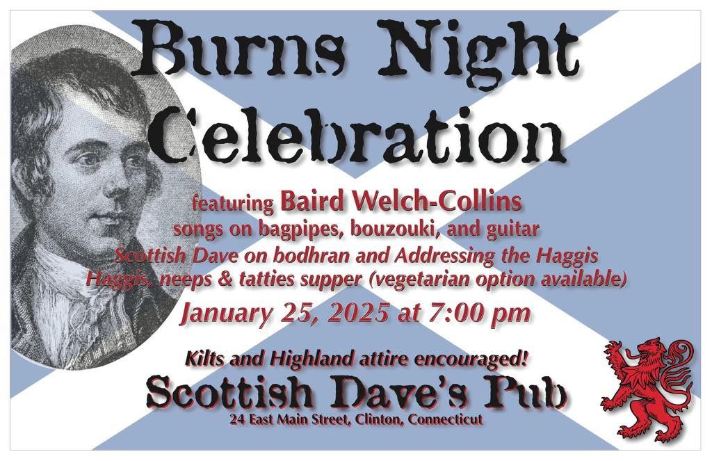 Burns Night Celebration