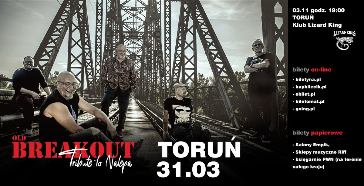 Muzycy BREAKOUT w TORUNIU | 31.03.2025 