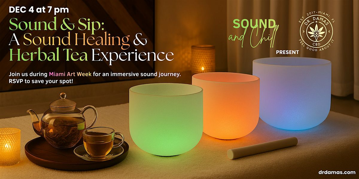 Sound & Sip: A Sound Healing Experience
